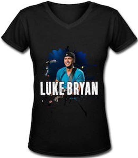 Luke Bryan Black Women's T-Shirt