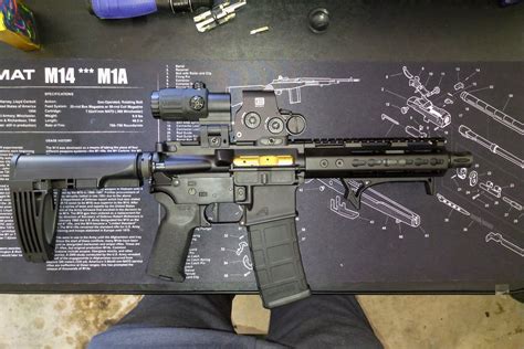 Completed AR pistol build - now to the range! : r/guns