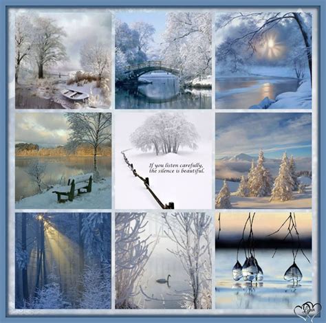 Winter Moodboard | Winter scenes, Beautiful collage, Color collage