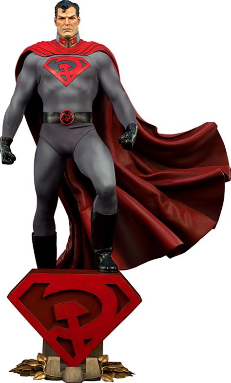 DC Premium Format Red Son Superman 14 Figure Sideshow Collectibles - ToyWiz