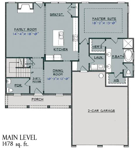 Lovely Southern Style House Plan 2024: Tanyard Creek - Plan 2024