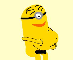 pregnant minion - Drawception