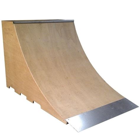 WA Skate Ramps 1.2m x 2.4m Quarter Pipe Ramp (4ft High x 8ft Wide) – Ramp Champ