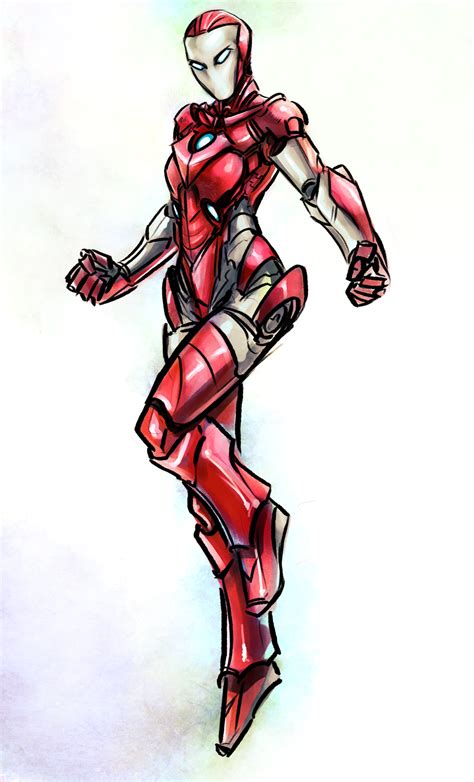 Iron Man Lady - request by Psuede on DeviantArt