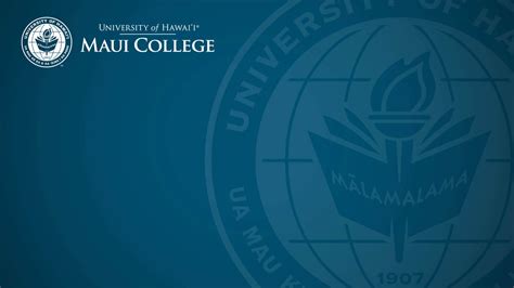 Download University of Hawaii Maui College Logo Wallpaper | Wallpapers.com