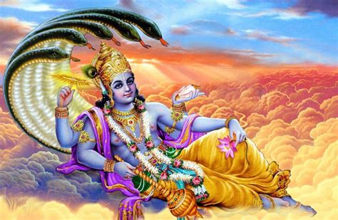 The Iconography of Lord Vishnu - Symbols of God Vishnu