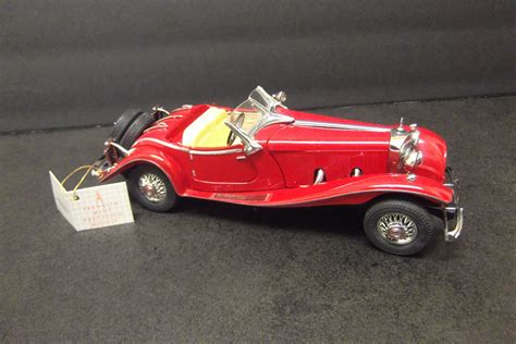 Franklin Mint 1935 Mercedes 500K Special Roadster 1:24 Diecast Car ...