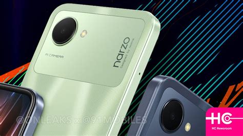 Check Realme Narzo 50i Prime renders, single rear camera in 2022 ...