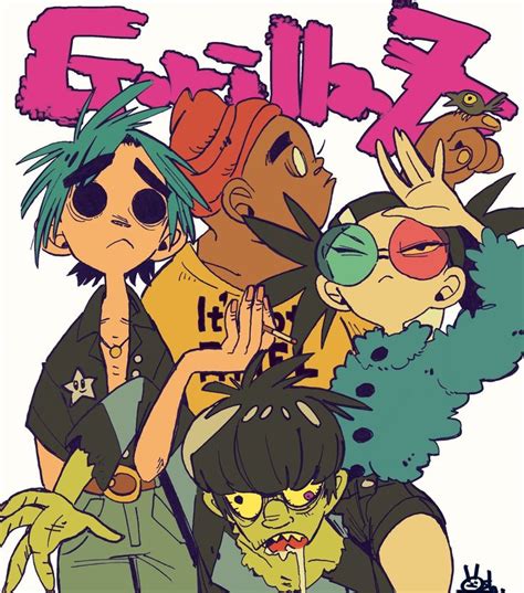 (5) Twitter | Gorillaz art, Gorillaz fan art, Character art