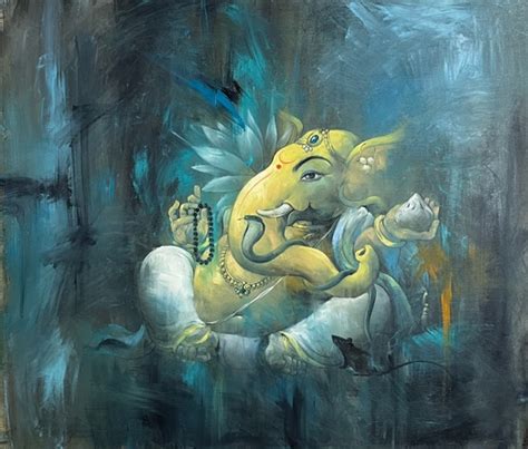 SHRI GANESHA A Solo Show of Paintings By Well-known artist Namdev Patil – FASTFORWARDNEWS.IN