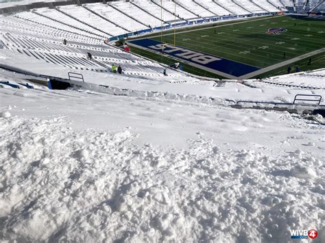 Fans may find snow-filled seats at Buffalo Bills-Pittsburgh Steelers playoff game | FOX 4 Kansas ...