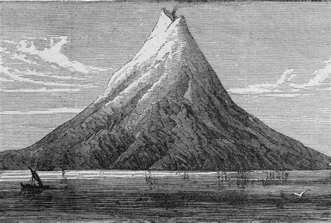 Mount Krakatoa Before Eruption