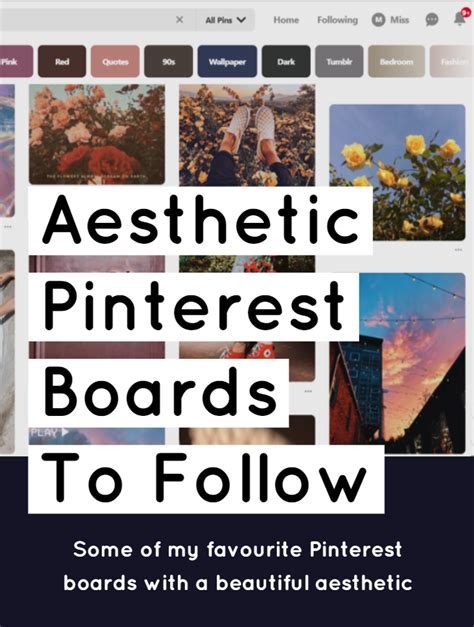 Aesthetic Pinterest Boards To Follow - Digital And Discursive