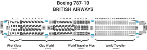 Boeing 787 9 Seat Map British Airways | Awesome Home