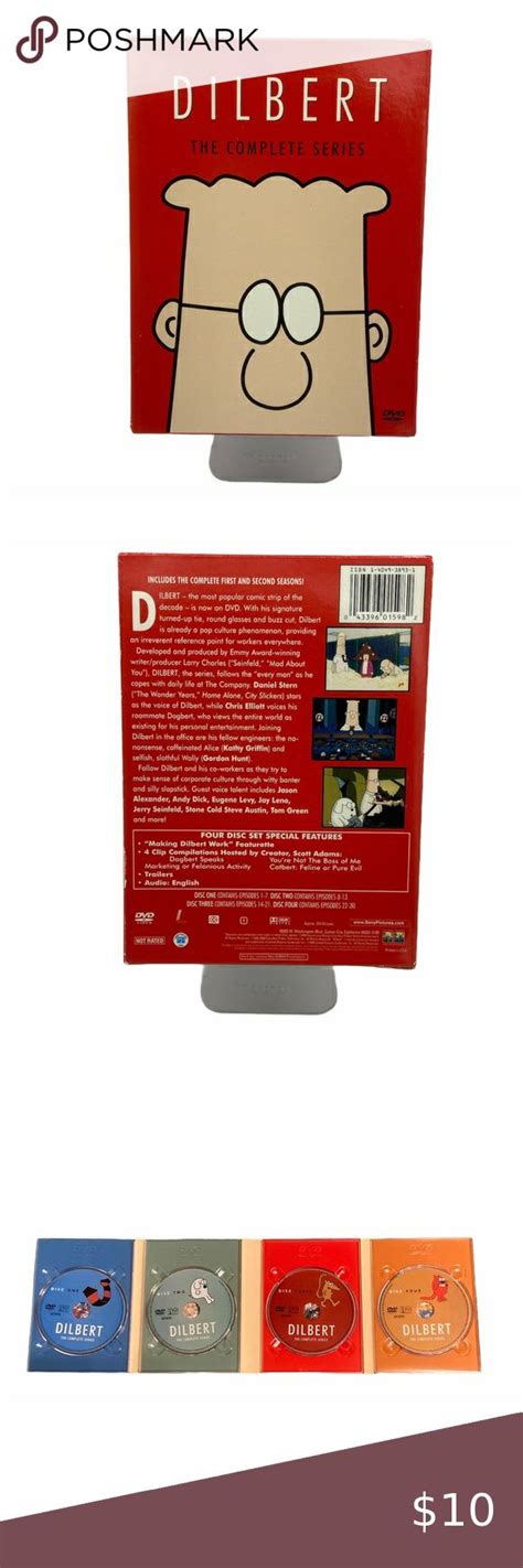 Dilbert The Complete Series 4-Disc DVD Set | Dvd set, Dvd, Series 4