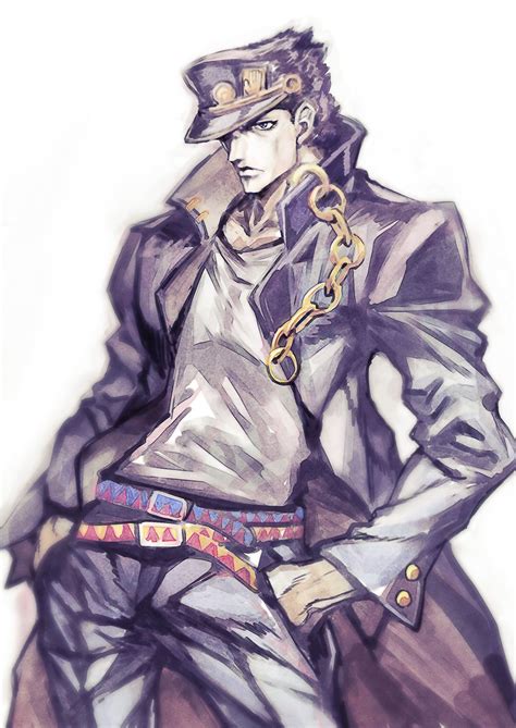 Jotaro Kujo - JoJo's Bizarre Adventure Fan Art (38585874) - Fanpop | Jojos bizarre adventure ...