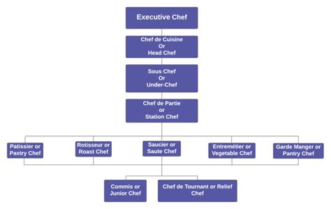 Chef Hierarchy: What are the Types of Chefs? – One Education