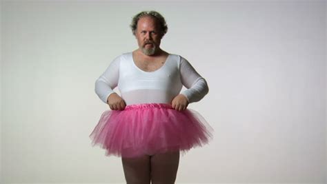 Chubby Man In Tutu Ballet Dancing Stock Footage Video 11475095 ...