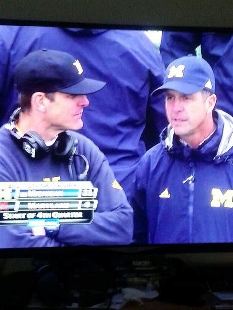 Jim and John Harbaugh