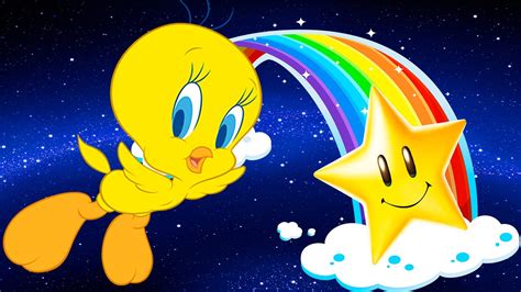 Cartoon Looney Tunes Tweety Bird Movie Star Graphic Background Desktop ...