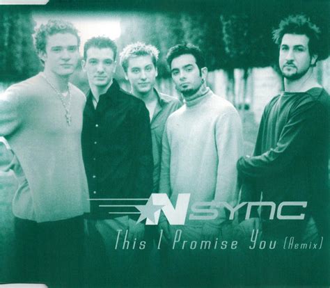 *NSYNC – This I Promise You (Remix) (2000, CD) - Discogs