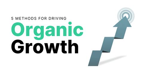 5 Methods For Driving Organic Growth