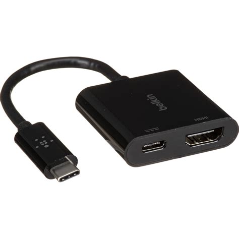 Belkin USB Type-C to HDMI Adapter with Power Delivery