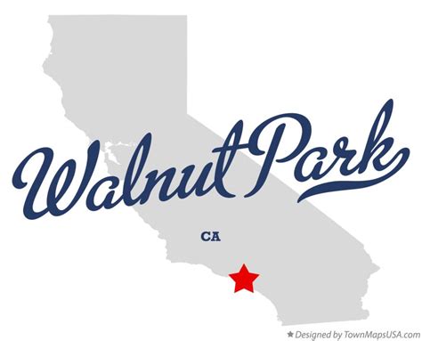 Map of Walnut Park, CA, California