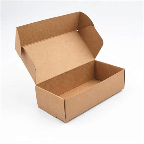 Aliexpress.com : Buy Natural Brown Kraft Paper Boxes, Small Gifts ...