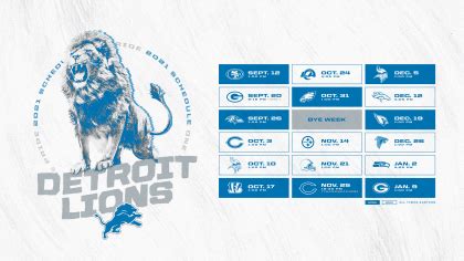 Detroit Lions 2024 Football Schedule - refaire sa carte d'identité