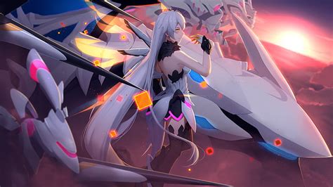 HD wallpaper: Honkai Impact, artwork, Honkai Impact 3rd, fan art, Kiana ...