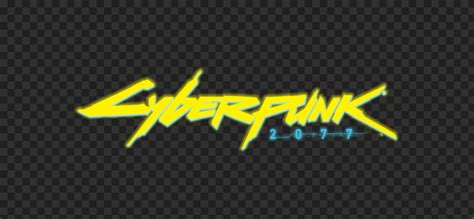 HD Cyberpunk 2077 Game Official Logo Neon Style PNG | Citypng