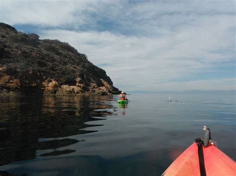 Kayaking from Prisoners Harbor, Santa Cruz Island to Pelican Bay ...