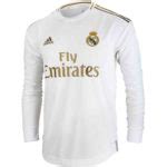 2019/20 adidas Vinicius Jr Real Madrid Home L/S Authentic Jersey ...