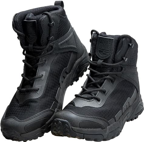 FREE SOLDIER Men's Waterproof Hiking Boots Lightweight Work Boots ...