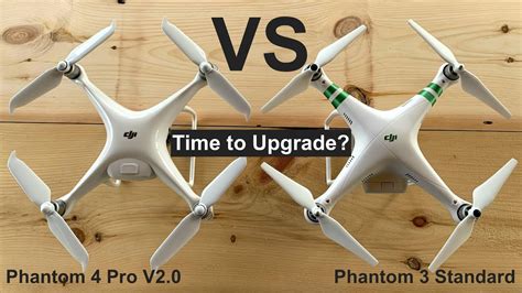 DJI Phantom 3 Standard vs Phantom 4 Pro V2.0 | Worth the Upgrade? - YouTube