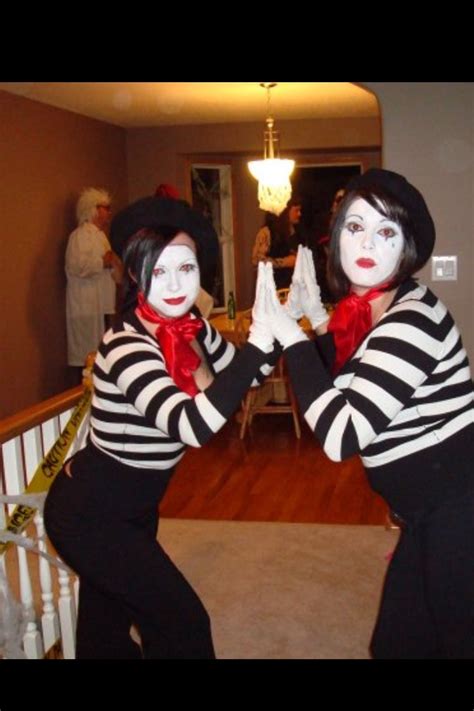 i want to dress up like a mime Work Group Halloween Costumes, Halloween ...