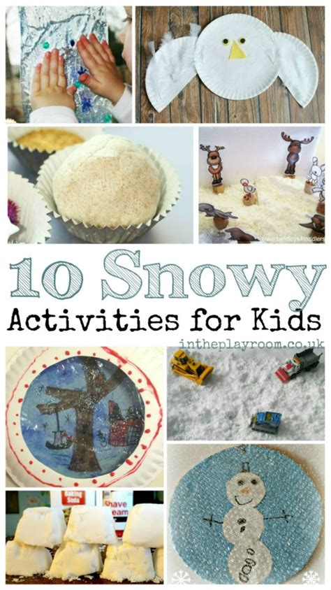 10 Snow Activities for Kids - In The Playroom