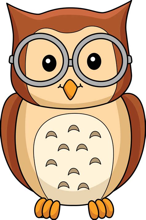 Owl Animal Cartoon Colored Clipart Illustration 15529448 Vector Art at Vecteezy