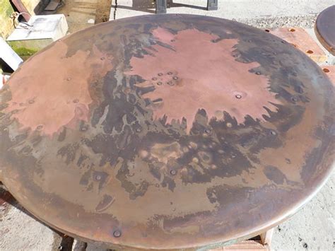 45 - Copper Table Top Very Distressed | OLYMPUS DIGITAL CAME… | Flickr