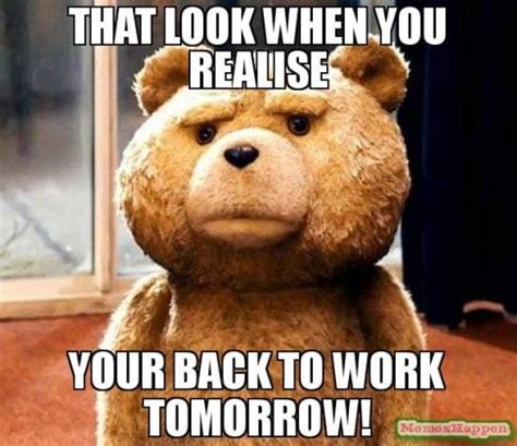 25 Back To Work Memes to Make You Feel Extra Enthusiastic - SayingImages.com