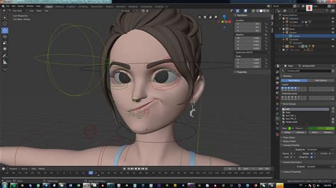 Rigging Faces In Blender