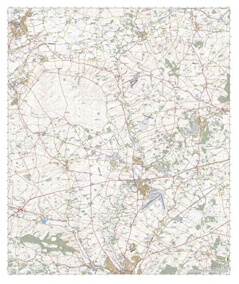 Salisbury Plain Map from SplashMaps