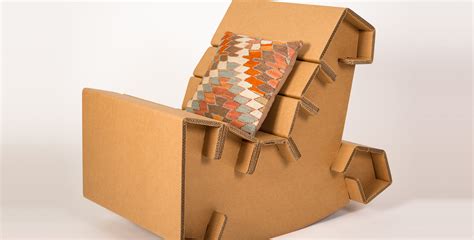 Cardboard Rocking Chair | Chairigami