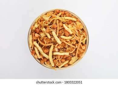 Indian Namkeen Snacks Served Ceramic Bowl Stock Photo (Edit Now) 1803322051