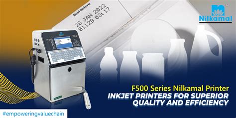 F500 Series Nilkamal Printer: Inkjet Printers For Superior Quality And Efficiency | Nilkamal ...