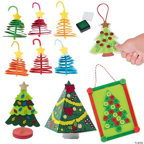 Bulk Christmas Tree Craft Kit for 12