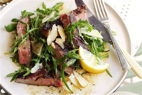 Beef tagliata with rocket and parmigiano reggiano - Recipes - delicious ...