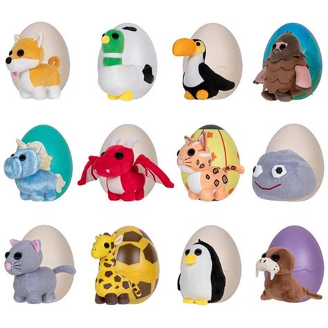 Adopt Me! - Mystery Adopt Me! 5" Plush Blind Egg (Single Egg) - Toys & Gadgets - ZiNG Pop Culture