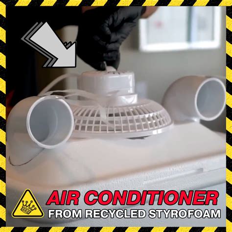 How To: Recycled Styrofoam Air Conditioner *DIY* | air conditioning, Styrofoam | How To ...